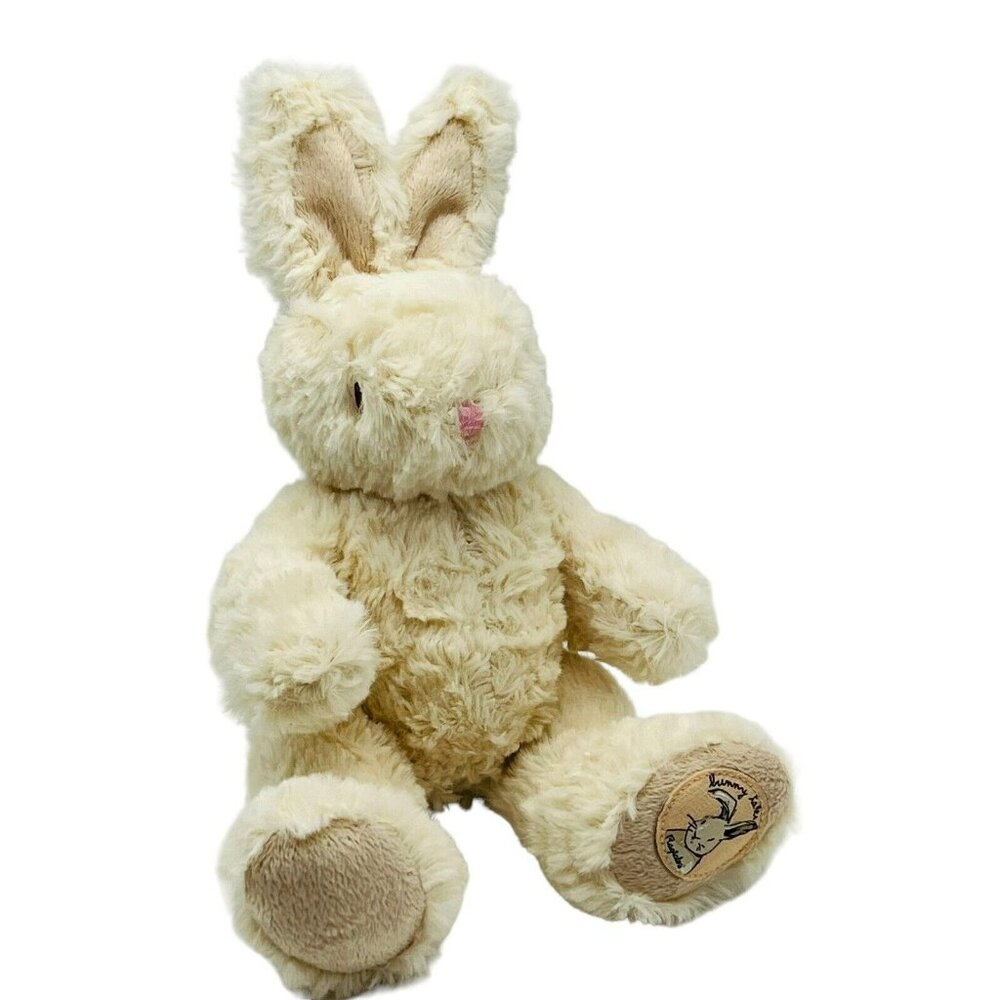 Ragtales Baby Bo Rabbit Bunny Plush Cream 8 inch Stuffed Animal Item 407 England